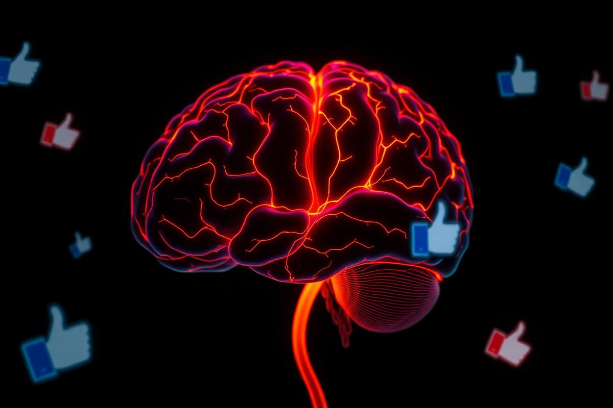 Dopamine reward pathways and digital manipulation