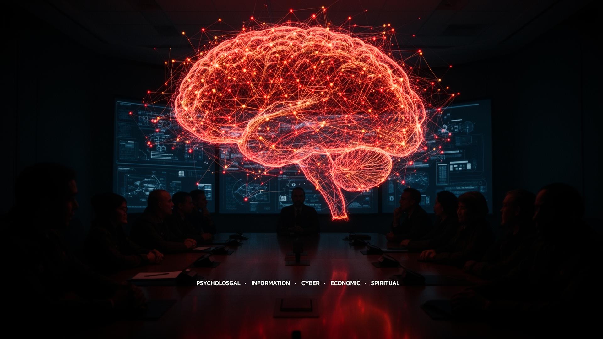 Cognitive warfare — layered warfare reprogramming perception