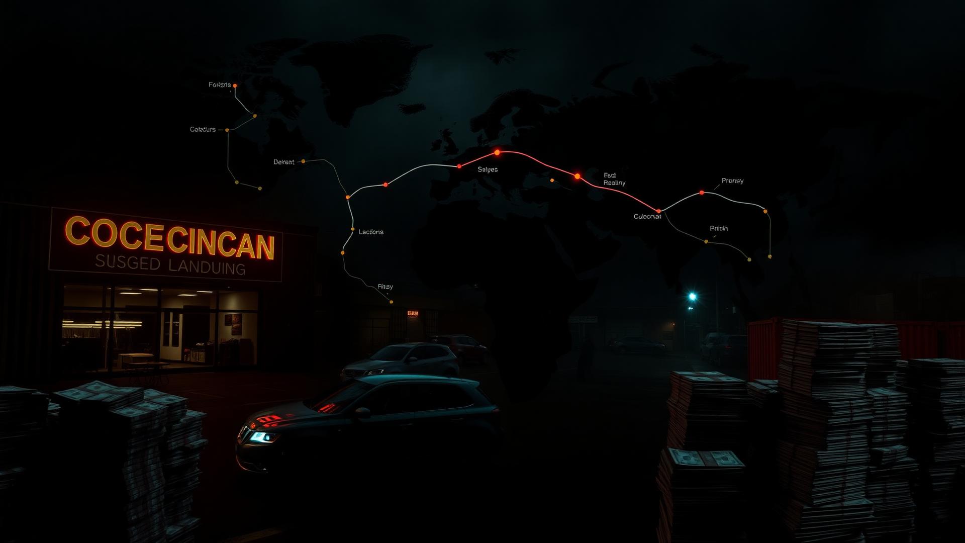 Project Cassandra drug trafficking routes
